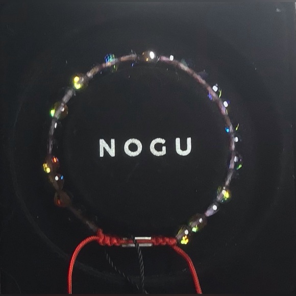 🩶❤️ NOGU Electric Charcoal Prisma x Red String Bracelet ❤️🩶 - Picture 5 of 5
